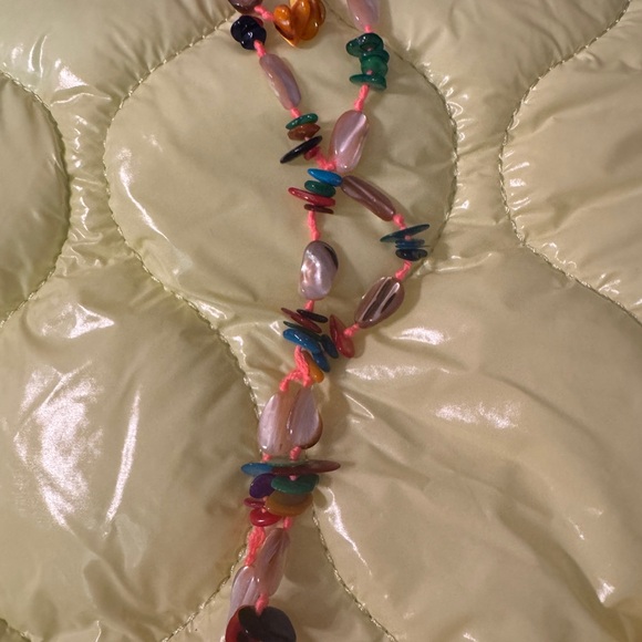 Free people seashell necklace with wonderful color assortment. - Picture 6 of 8